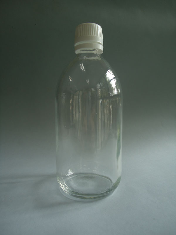 Frasco destilagotas  500 ml. transparente  (pack 35 u.)