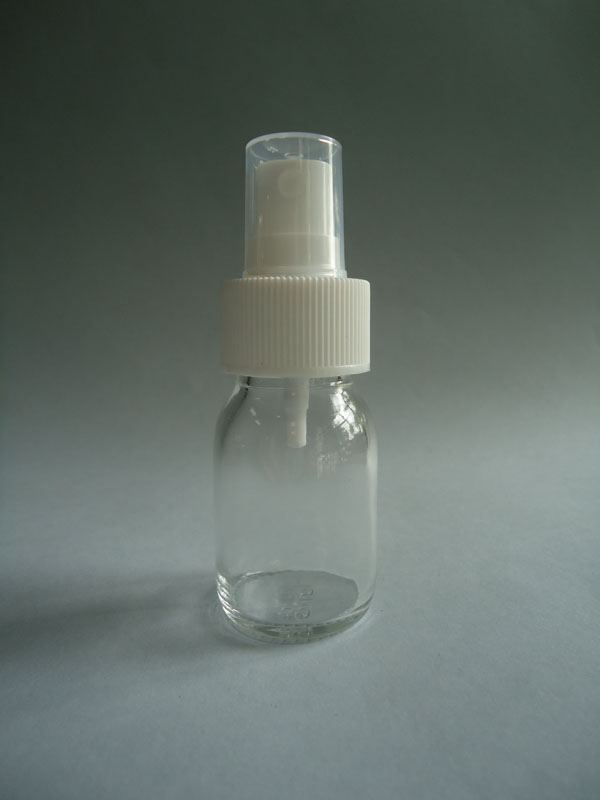 Frasco vaporizador   30 ml. transparente (pack 156 u.)