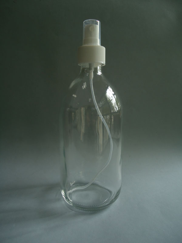 Frasco vaporizador  500 ml. transparente (pack 35 u.)
