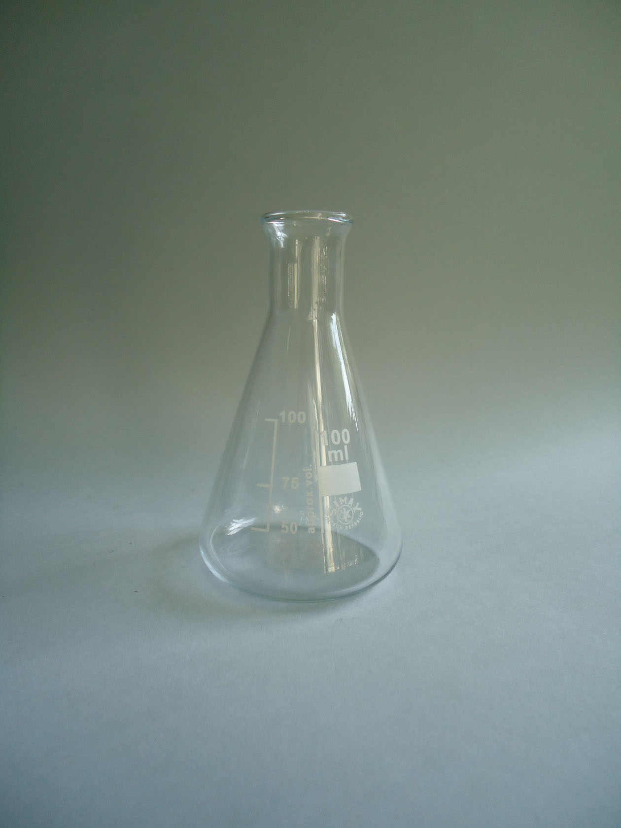 Matraz Erlenmeyer borosilicato   50 ml.